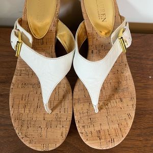 Ralph Lauren wedge sandals